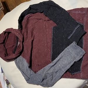 Long sleeve tshirt with hoodie